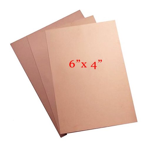 Copper Clad 6 Inch X 4 Inch (Single Sided) - NexElectronic