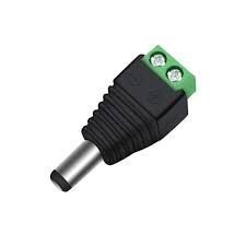 Power Male 2.1×5.5Mm For Dc Power Jack Connector