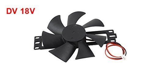 Dc 18V Plastic Cooling Fan For Induction Cooker (Black) …