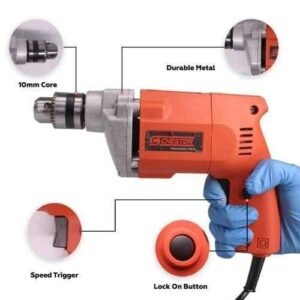 400W 2800rpm 10mm Powerful Drill Machine with 78 Pcs Accessories Kit