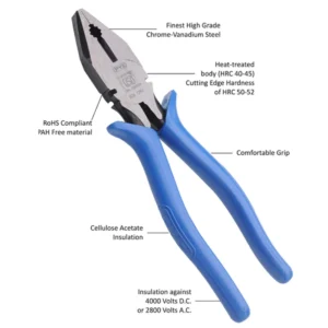 200mm Combination Pliers (Multicolor)