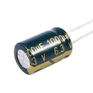 1000uF 6.3V Radial Electrolytic Capacitor