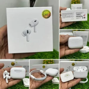 AirPods Pro Wireless Charging Case, ANC, Ear Tips, Charging (White) Pro with ANC & Spatial Audio Features JUST Like Original