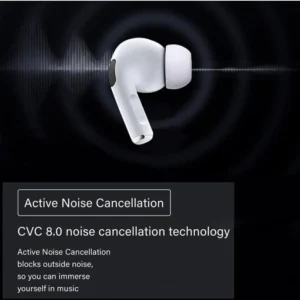 AirPods Pro Wireless Charging Case, ANC, Ear Tips, Charging (White) Pro with ANC & Spatial Audio Features JUST Like Original