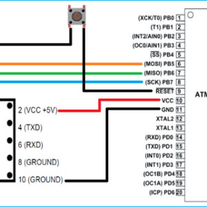 AVR ASP USB Programming Device for ATMEL MICROCONTROLLERS