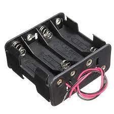 12V 8 x AA Battery Clip Slot Holder