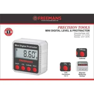 Mini Digital Level & Protractor, Range: 0-360 deg, FMDL360