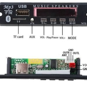 Bluetooth Board Module with inbuilt MP3 Decoding / SD Card Slot / USB / FM / & Remote Control