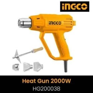 2000W Yellow Heat Gun with Scraper & 3 PCs Nozzles