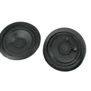 2 inch Speaker with Rubber Edge 3W 4Ohm (2 Pieces)