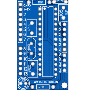 ATMEGA328 BREAKOUT BOARD