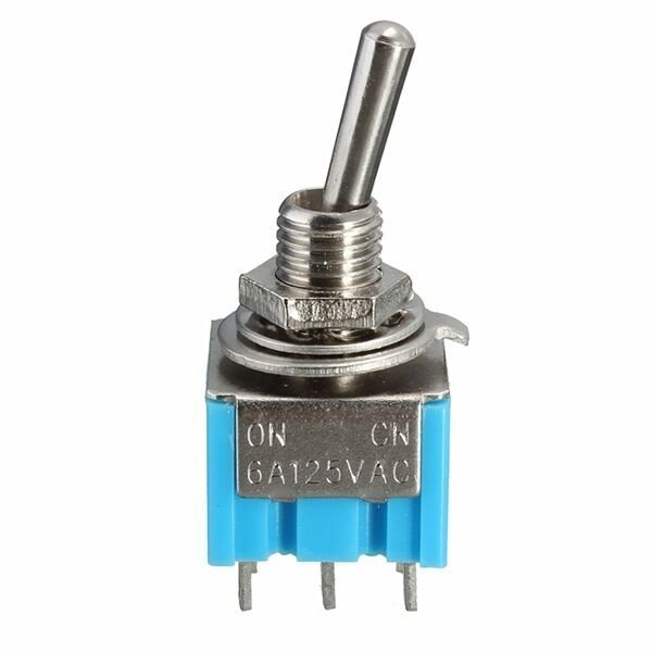 Mini MTS-203 6-Pin DPDT 6A 125VAC Toggle Switch