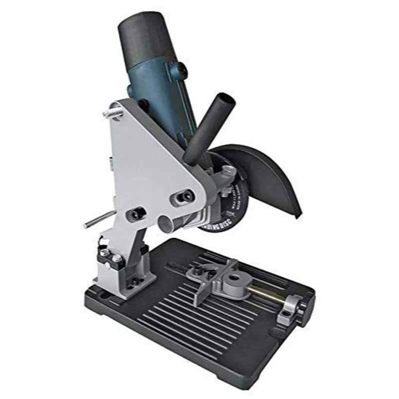 27x19x24cm Cast Iron Silver & Black Heavy Duty Angle Grinder Stand