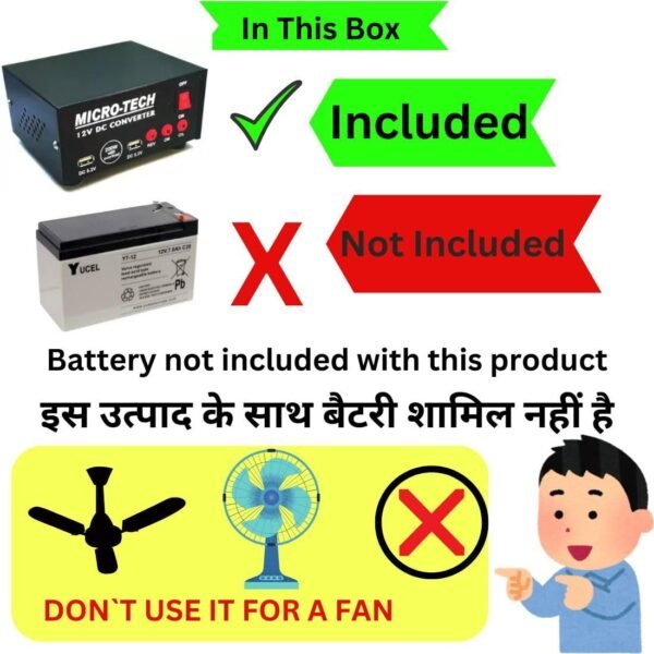 200 Watt Converter 12v dc to ac Inverter kit for SMPS, DVD, LED TV Electronic DC to AC Convertor - Image 4