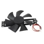 DC 18V Plastic Cooling Fan (Black)