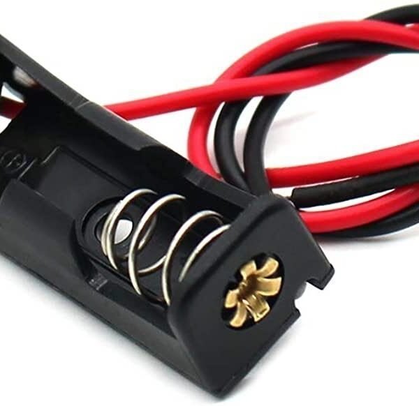 23A /A23 Battery 12V Clip Holder Box Case Black