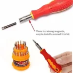 Screwdriver Set, Steel 31 in 1 for PC/Household/Furniture/Tablet/Game Console/Electronic Devices (Multicolor) - Image 3