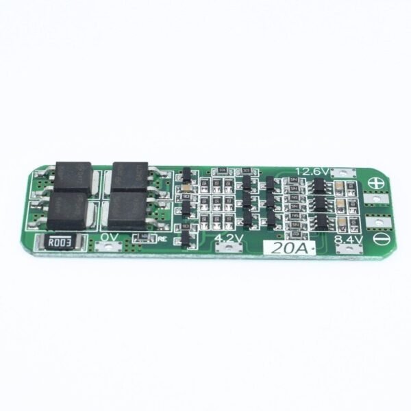 3S 20A 18650 3 Series Lithium Battery Protection Board 11.1V 12V 12.6V