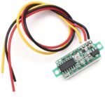 0.28 Inch 0-100V Three Wire DC Voltmeter Red - Image 2