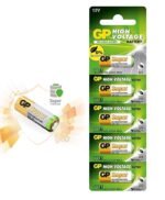 23A 12V GP High Voltage Alkaline Battery (Pack of 5)