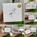 AirPods Pro Wireless Charging Case, ANC, Ear Tips, Charging (White) Pro with ANC & Spatial Audio Features JUST Like Original - Image 2