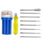8 in1 Screw Driver Kit | Multi-purpose Tool Set Screwdriver Set (Multicolor)