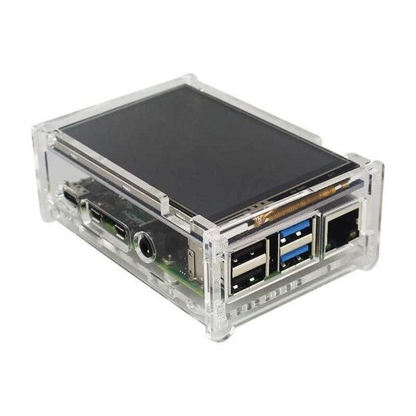 Acrylic Case for Raspberry Pi4 With 3.5 inch LCD