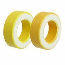 T50-26 Yellow White Ring Iron Ferrite Toroid Cores 7.5mm (Pack of 5)