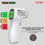 White & Grey Non Contact Digital Infrared Thermometer Temperature Gun with LCD Display - Image 3
