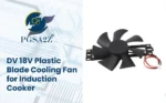 DC 18V Plastic Cooling Fan (Black) - Image 2