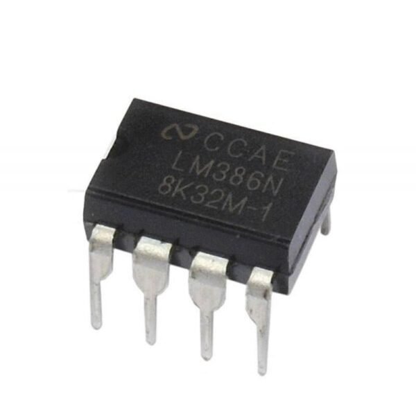 LM386 Low Voltage Audio Power Amplifier IC DIP (PACK OF 5)