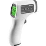 White & Grey Non Contact Digital Infrared Thermometer Temperature Gun with LCD Display