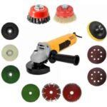 900W 100mm Angle Grinder with Accessories