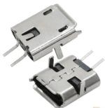 Micro USB Type-B 2 Pin Female Socket