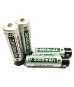 VIPOW 18650 Rechargeable Lithium-Ion Battery 3.7V 3000mAh – High-Capacity Long-Lasting Power Cell for Bluetooth Speakers, Flashlights & Toys (Pack of 4) - Image 2