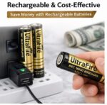 High-Capacity Rechargeable Battery 18650-3.7V 6000mAh 18650 Long-Lasting Power Bluetooth Speakers, Toys, and Flashlights (Pack of 4) - Image 5