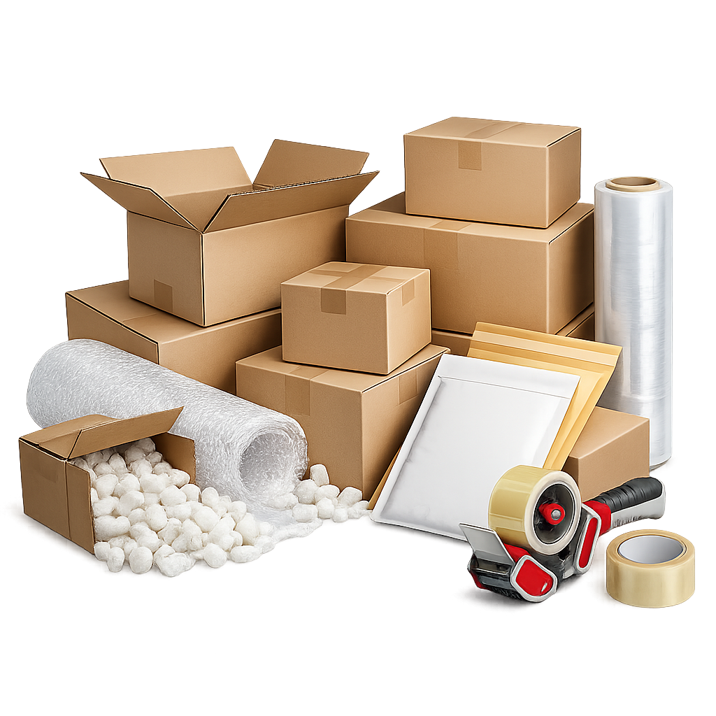 Cardboard packaging box